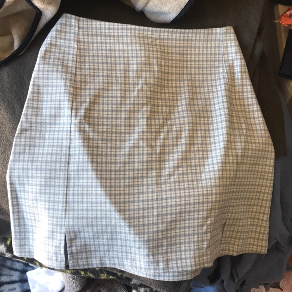Plaid brandy skirt